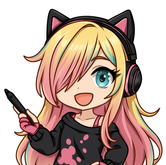 Illustrated avatar of Nerine Aoi, indie developer and illustrator