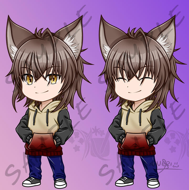 Commissioned expressive PNGtuber